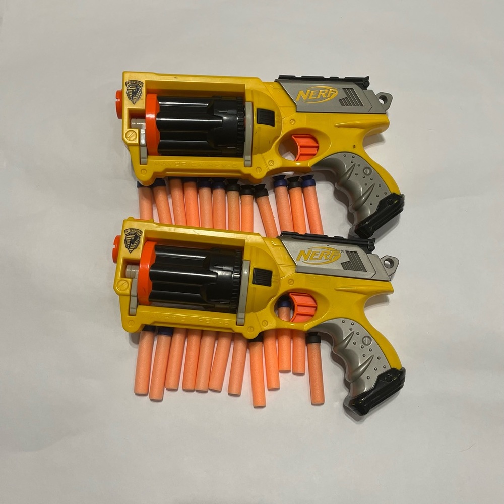 NERF guns Maverick Rev-6 Combo